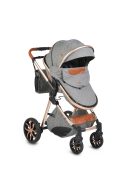 Moni Alma 0-15 kg babakocsi sport/mózes sötét szürke