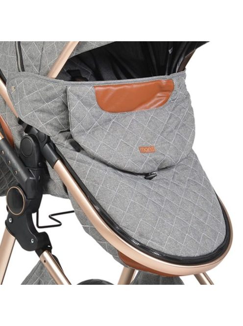 Moni Alma 0-15 kg babakocsi sport/mózes sötét szürke