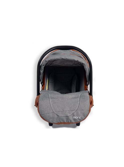 Moni Alma 0-13 kg babahordozó babakocsihoz sötét szürke