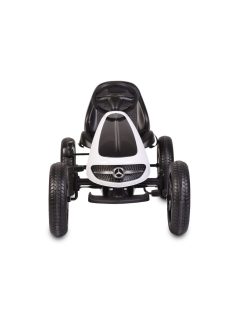 Mercedes Gokart mercedes pedálos autó fehér