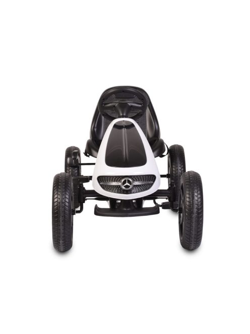 Mercedes Gokart mercedes pedálos autó fehér