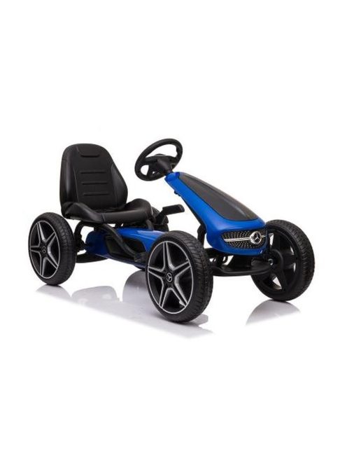 Mercedes Gokart mercedes pedálos autó kék