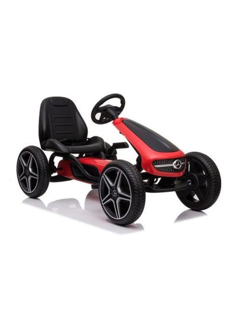 Mercedes Gokart mercedes pedálos autó piros