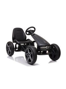 Mercedes Gokart mercedes pedálos autó fekete