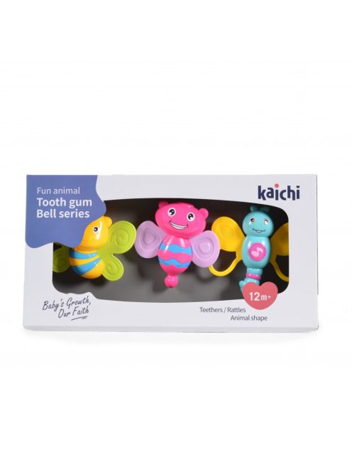 KAICHI Rágóka csörgő MÉHECSKÉS