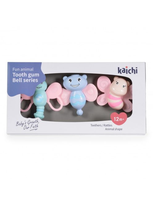 KAICHI Rágóka csörgő MÉHECSKÉS