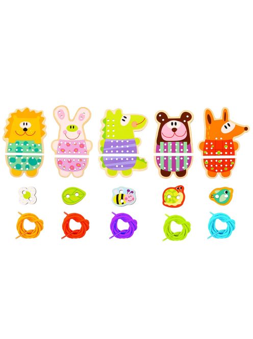 Tooky Toy Tooky toy fajáték fűzőcske