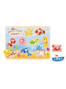 TOOKY fapuzzle tengeri állatos