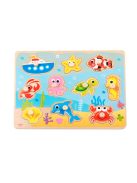 TOOKY fapuzzle tengeri állatos