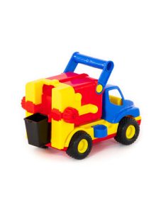 Polesie szétszedhető kukásautó SZÍNES