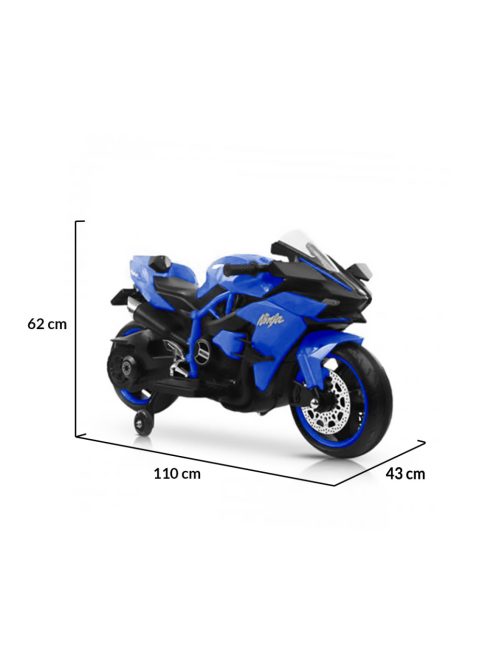 MONI Ninja Duo elektromos, akkumulátoros kismotor 2 kerekű KÉK