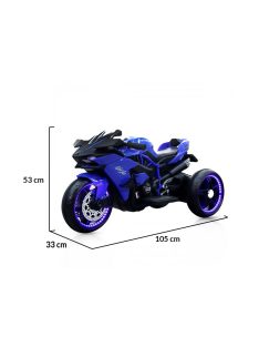   MONI Ninja elektromos, akkumulátoros kismotor 3 kerekű KÉK