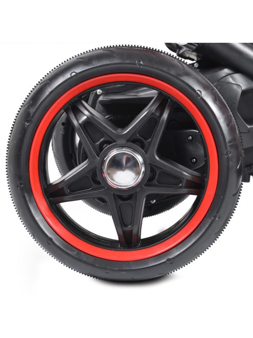 MONI Ninja elektromos, akkumulátoros kismotor 3 kerekű PIROS