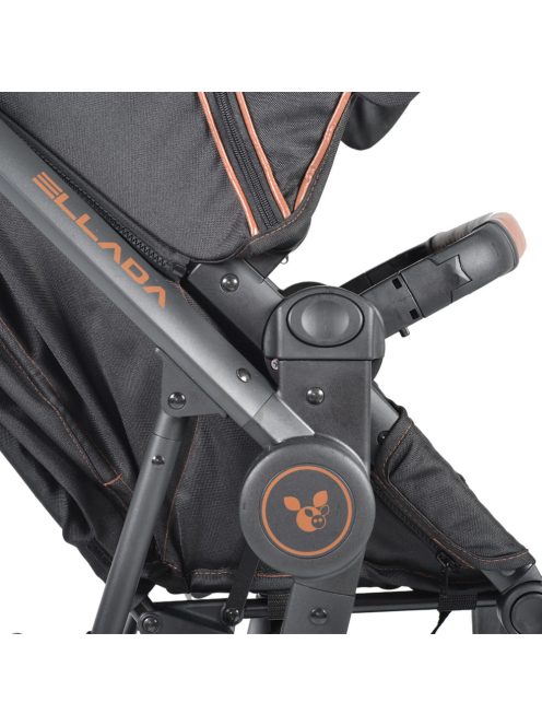 Cangaroo Ellada 3in1 babakocsi fekete