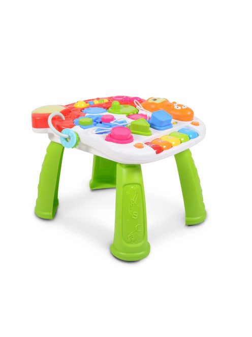 Moni Toys Music járássegítő műanyag 2in1 játszóasztal