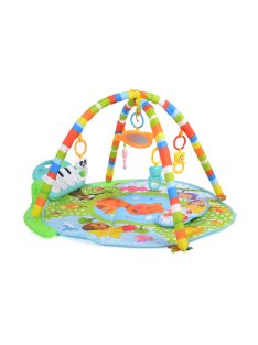 Baby piano játszószőnyeg zongorás fiú kék