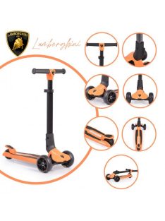   LAMBORGHINI roller 3 kerekű, összecsukható, 50 kg-ig NARANCS