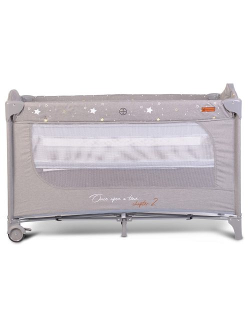 Cangaroo Once upon2 2 szint utazóágy zenélő forgó játékkal szürke