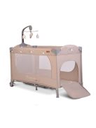 Cangaroo Once upon2 2 szint utazóágy zenélő forgó játékkal bézs