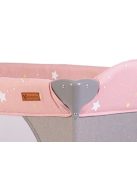 Cangaroo Once upon2 2 szint utazóágy zenélő forgó játékkal pink