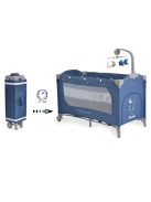 Cangaroo Once upon3 2 szintes utazóágy zenélő játékkal, pelenkázós farmer