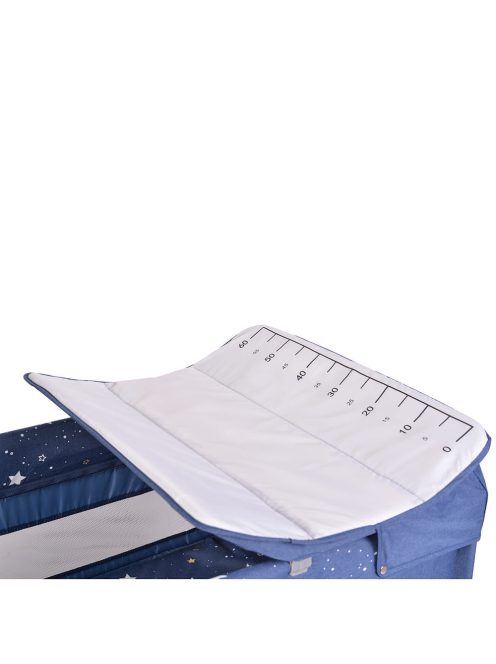 Cangaroo Once upon3 2 szintes utazóágy zenélő játékkal, pelenkázós farmer