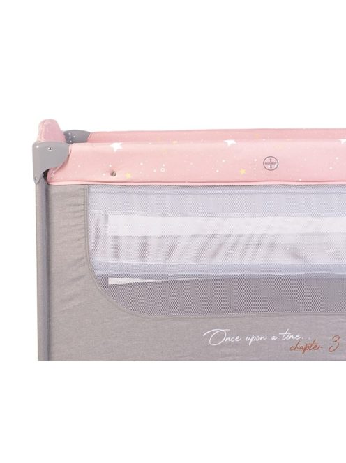 Cangaroo Once upon3 2 szintes utazóágy zenélő játékkal, pelenkázós pink