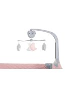 Cangaroo Indiana 2 szintes utazóágy tároló rekesz, kistáska 14kg pink