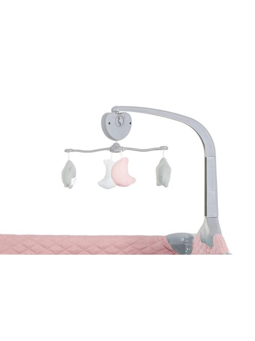 Cangaroo Indiana 2 szintes utazóágy tároló rekesz, kistáska 14kg pink