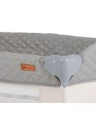 Cangaroo Indiana 2 szintes utazóágy tároló rekeszes szürke