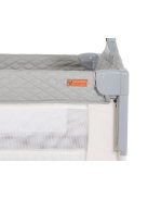 Cangaroo Indiana 2 szintes utazóágy tároló rekeszes szürke