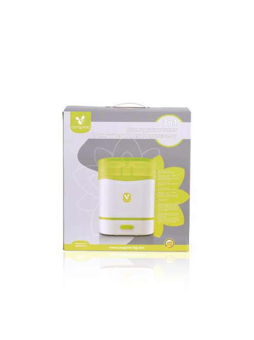 STERILIZÁLÓ 3in1 sterilizáló 6 üvegnek, melegítő és gőzölő funkció 550W SZÜRKE