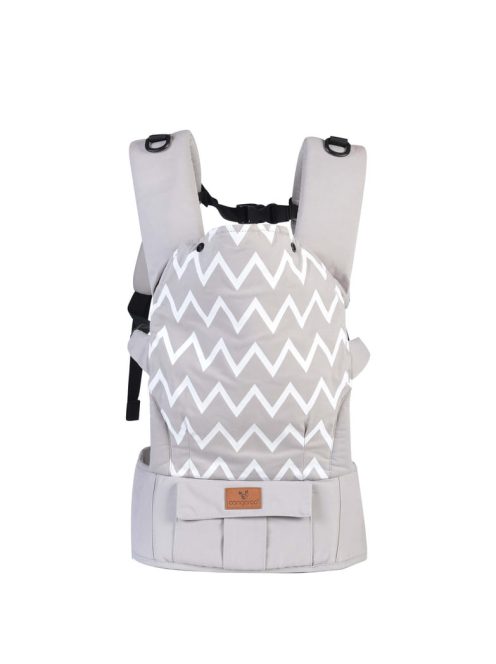 Cangaroo Explorer 2 pozíciós hordozó szürke