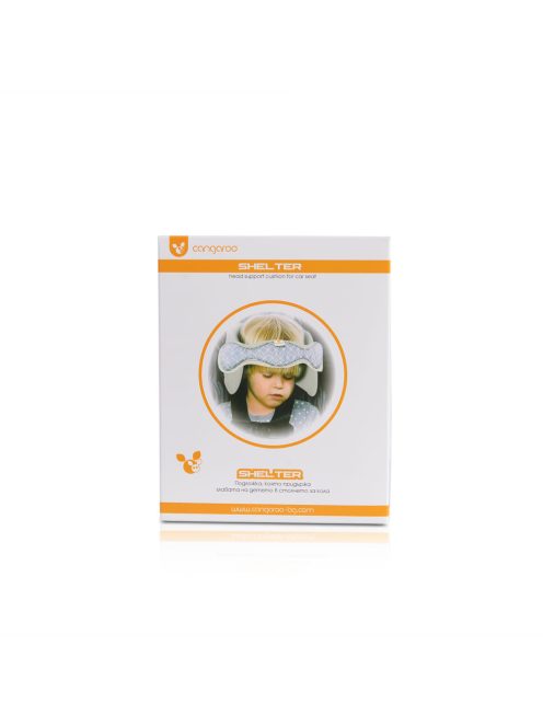 Cangaroo Shelter fejtámasz ergonomikus fekete