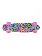 BYOX  Gördeszka 22" Csillagos LED / 56x15 cm PINK