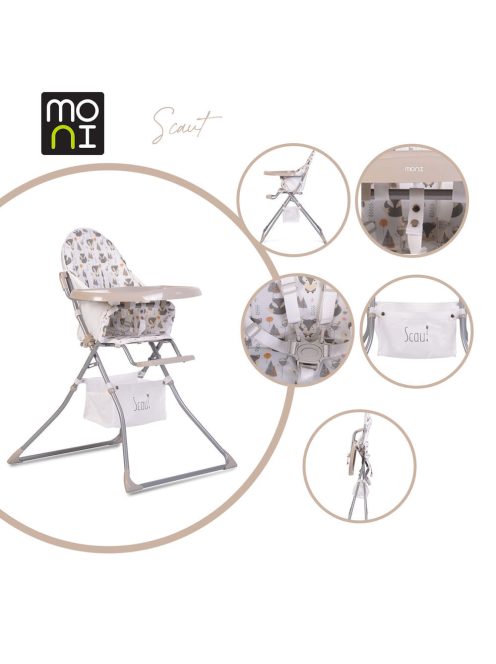 Moni Scaut etetőszék bézs
