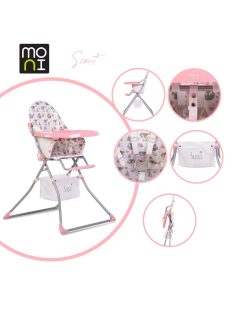 Moni Scaut etetőszék pink
