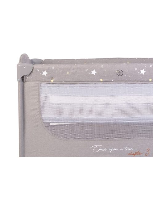 Cangaroo Once upon3 2 szintes utazóágy zenélő játékkal, pelenkázós szürke