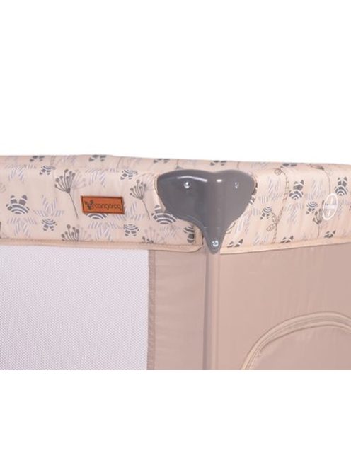 Cangaroo Africa 1 szintes utazóágy 14 kg-ig bézs