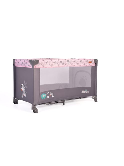 Cangaroo Africa 1 szintes utazóágy 14 kg pink