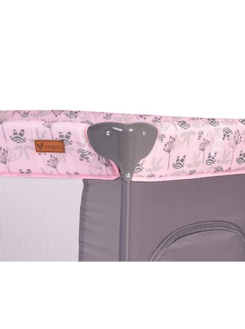 Cangaroo Africa 1 szintes utazóágy 14 kg pink