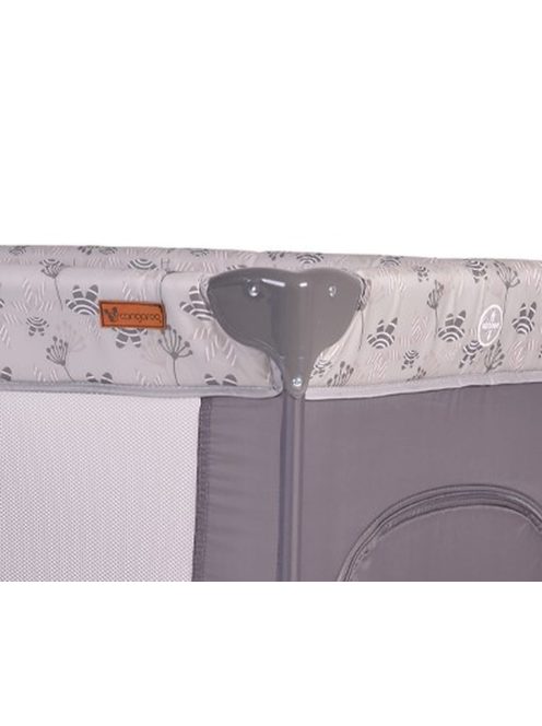 Cangaroo Africa 1 szintes utazóágy 14 kg-ig szürke