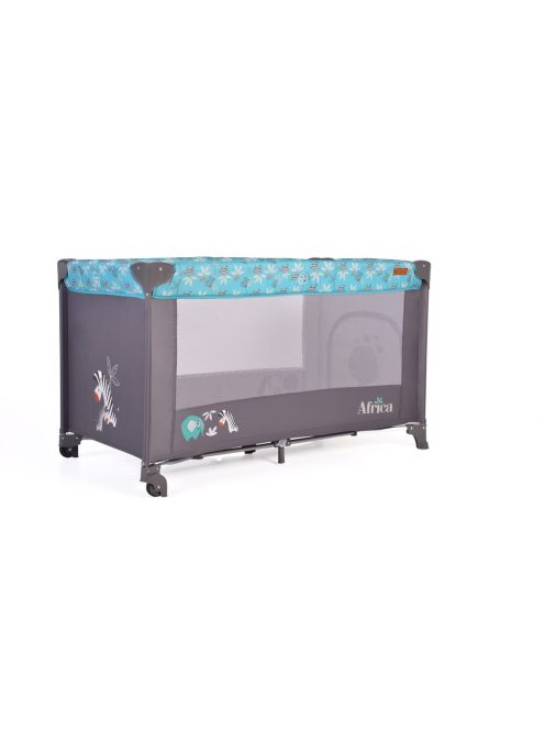 Cangaroo Africa 1 szintes utazóágy 14 kg türkíz