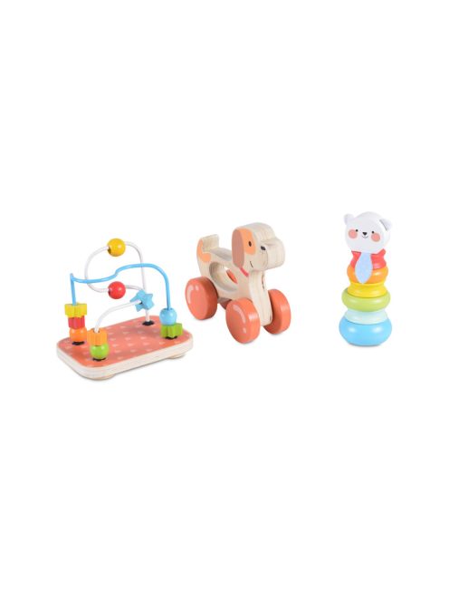 FAJÁTÉK activity 3in1 játékszett 9 dbos finommotorika