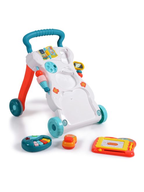 Moni Toys Dreams járássegítő műanyag 2in1 türkiz