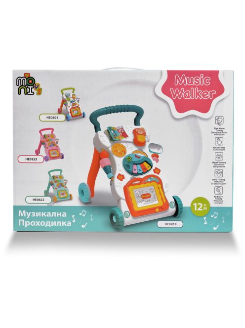 Moni Toys Dreams járássegítő műanyag 2in1 zöld