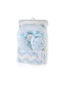 Cangaroo Sammy takaró párnával 90x75cm kék