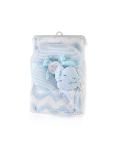 Cangaroo Sammy takaró párnával 90x75cm kék