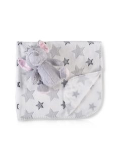 Cangaroo Takaró 90x75cm elefánt plüss szürke