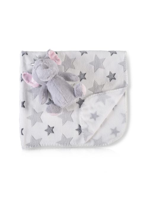 Cangaroo Takaró 90x75cm elefánt plüss szürke